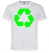 Мужская футболка RECYCLING Eco brand Белый фото