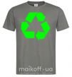 Чоловіча футболка RECYCLING Eco brand Графіт фото