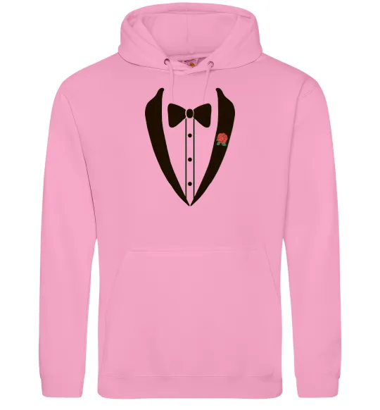 Чоловіча толстовка (худі) TIE ROSE Рожевий фото