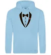 Женская толстовка (худи) TIE ROSE Голубой фото
