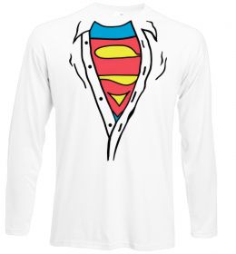 Лонгслив Супермен в рубашці