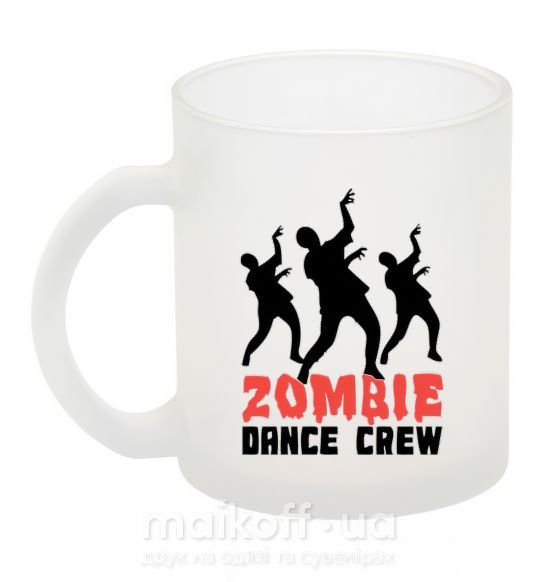 Чашка стеклянная ZOMBIE DANCE CREW Фроузен фото