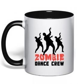 Чашка с цветной ручкой ZOMBIE DANCE CREW