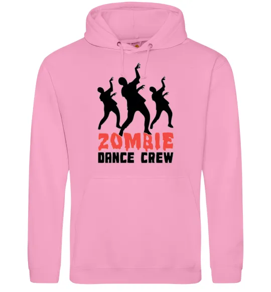Чоловіча толстовка (худі) ZOMBIE DANCE CREW Рожевий фото