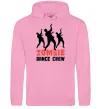Чоловіча толстовка (худі) ZOMBIE DANCE CREW Рожевий фото