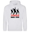 Жіноча толстовка (худі) ZOMBIE DANCE CREW Сірий меланж фото