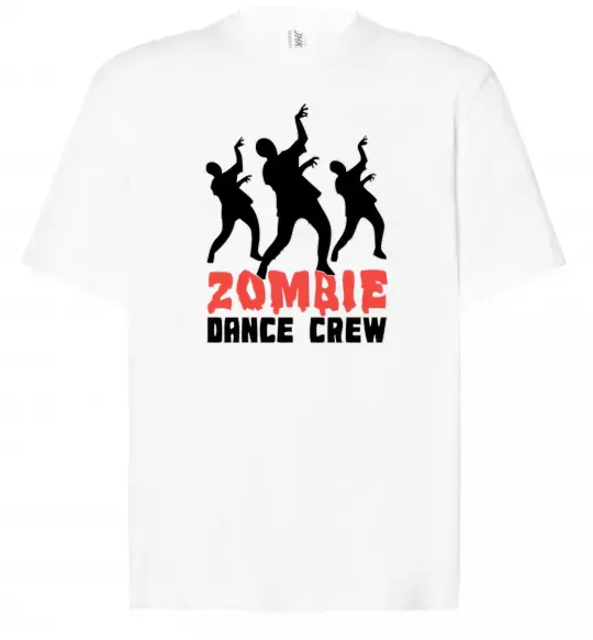 Футболка Оверсайз ZOMBIE DANCE CREW Белый фото