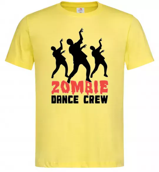 Чоловіча футболка ZOMBIE DANCE CREW Лимонний фото