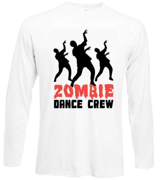 Лонгслів ZOMBIE DANCE CREW Білий фото