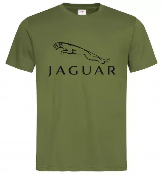 Чоловіча футболка JAGUAR Оливковий фото