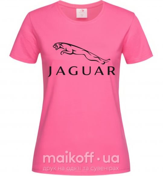 Жіноча футболка JAGUAR Яскраво-рожевий фото