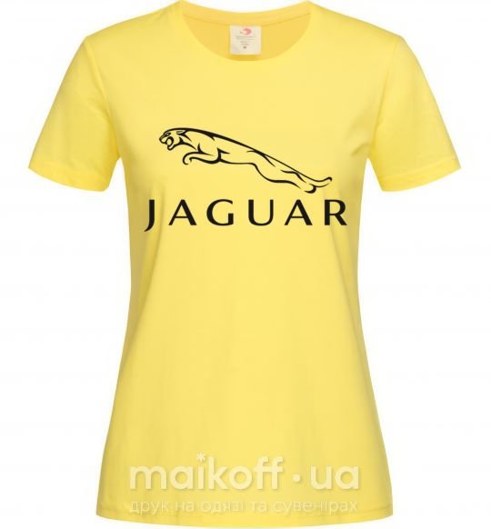 Жіноча футболка JAGUAR Лимонний фото