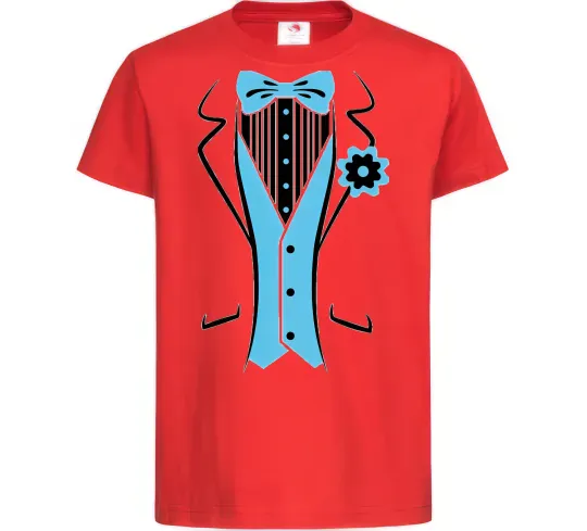 Дитяча футболка BLUE TIE Червоний фото