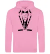 Чоловіча толстовка (худі) LACE TWIST Рожевий фото