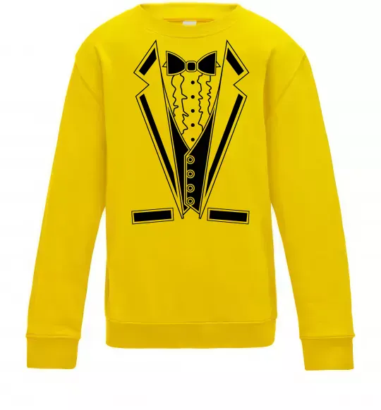 Детский Свитшот LACE TWIST Солнечно желтый фото