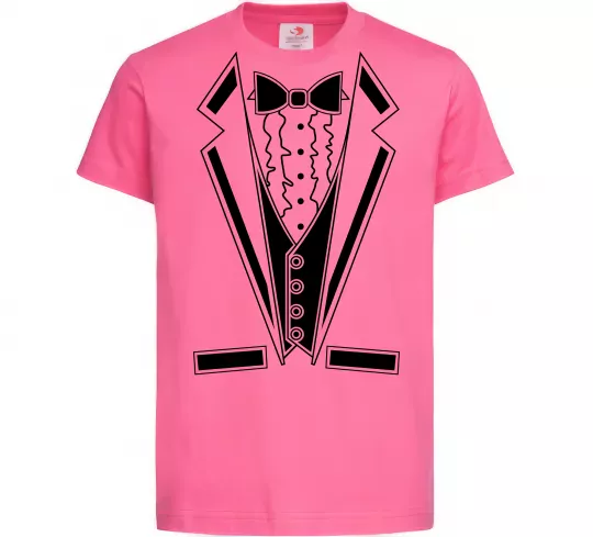 Детская футболка LACE TWIST Ярко-розовый фото