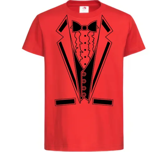 Детская футболка LACE TWIST Красный фото