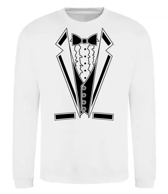 Світшот LACE TWIST Білий фото