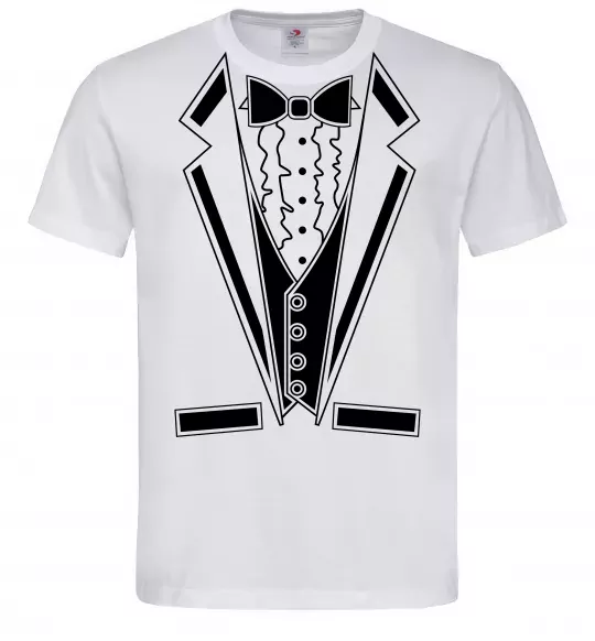 Мужская футболка LACE TWIST Белый фото