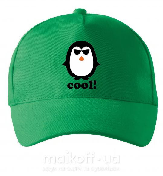Кепка COOL PENGUIN Зеленый фото