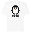 Футболка Оверсайз COOL PENGUIN Белый фото