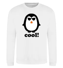 Свитшот COOL PENGUIN Белый фото
