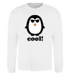 Світшот COOL PENGUIN Білий фото