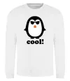 Свитшот COOL PENGUIN Белый фото