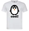 Мужская футболка COOL PENGUIN Белый фото