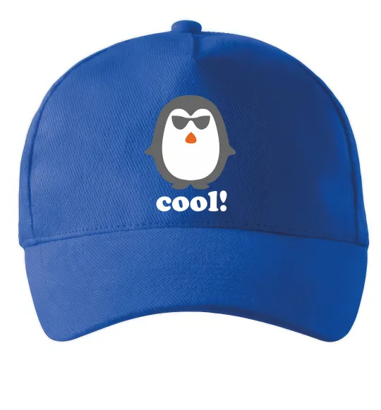 Кепка COOL PENGUIN Ярко-синий фото