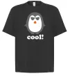 Футболка Оверсайз COOL PENGUIN Черный фото