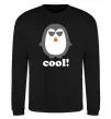 Світшот COOL PENGUIN Чорний фото