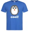 Мужская футболка COOL PENGUIN Ярко-синий фото