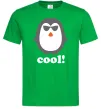 Мужская футболка COOL PENGUIN Зеленый фото