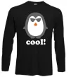 Лонгслив COOL PENGUIN Черный Лонгслив COOL PENGUIN Черный фото