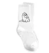 Носки SIMON'S CAT з пташкою Белый фото