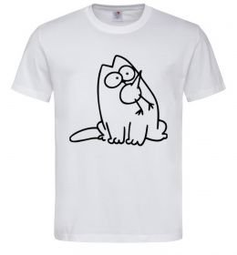 Мужская футболка SIMON'S CAT з пташкою