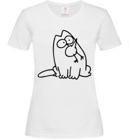 Жіноча футболка SIMON'S CAT з пташкою