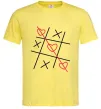Мужская футболка Хрестики-нулики Лимонный фото