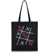 Эко-сумка Хрестики-нулики Черный фото