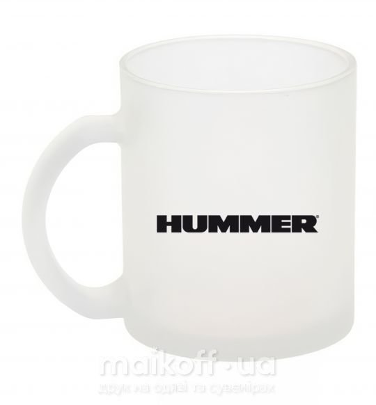 Чашка стеклянная HUMMER Фроузен фото