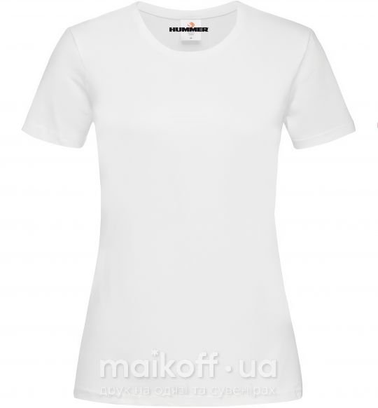 Женская футболка HUMMER Белый фото