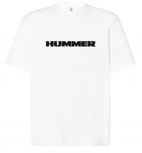 Футболка Оверсайз HUMMER Белый фото