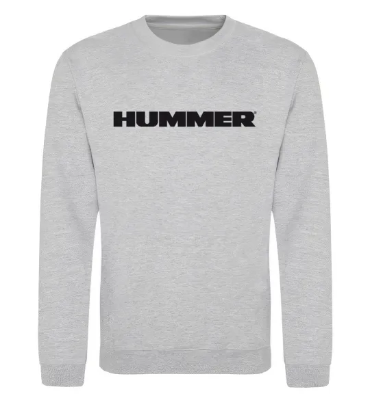 Свитшот HUMMER Серый меланж фото