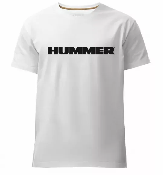 Чоловіча преміум футболка HUMMER Білий фото