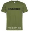 Чоловіча футболка HUMMER Оливковий фото
