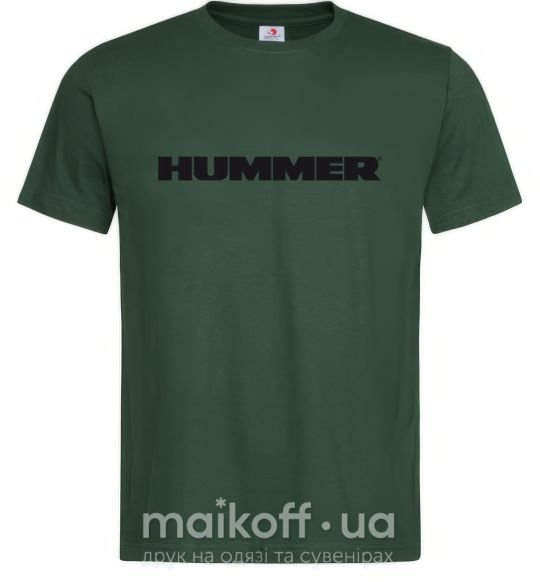 Чоловіча футболка HUMMER Темно-зелений фото