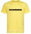 Чоловіча футболка HUMMER Лимонний фото