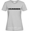 Жіноча футболка HUMMER Сірий фото