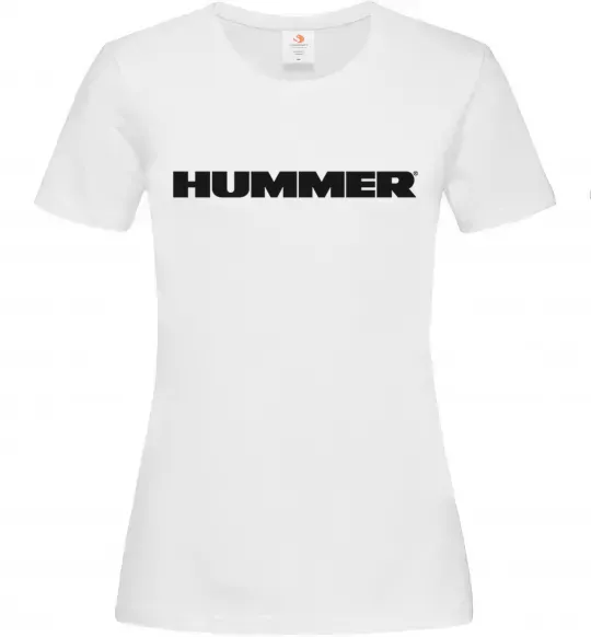 Жіноча футболка HUMMER Білий фото